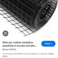 15 mt di rete in PVC