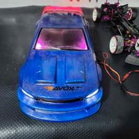 Automodello 1/10 Drift tutta in carbonio