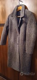 cappotto donna tessuto bouclé 