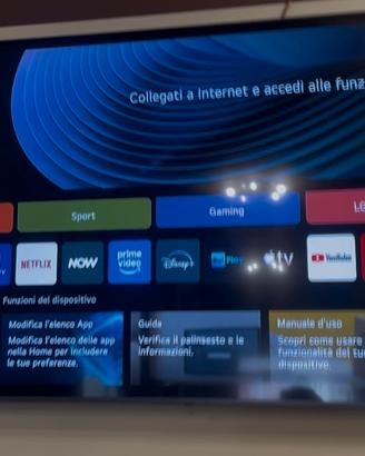 Tv lg web OS uhd 86 pollici smart con IA integrata