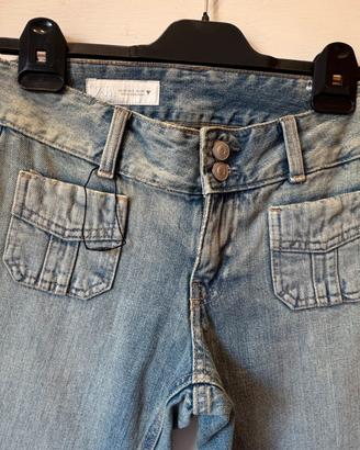 Jeans vita bassa zara
