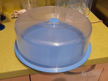 Porta torta / Portadolci rotondo in plastica