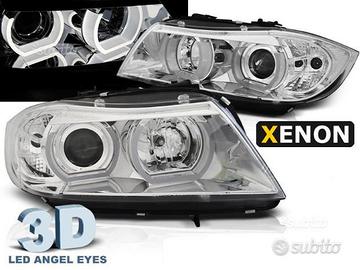 Fari anteriori XENON BMW Serie 3 e90 e91 Angel LED