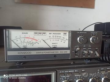 KENWOOD SW-200 ROSMETRO WATTMETRO 1.8 - 150 MHZ 