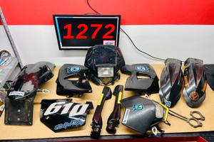 PLASTICHE HUSQVARNA SMR 610 CON DOPPIO PARAFANGO E