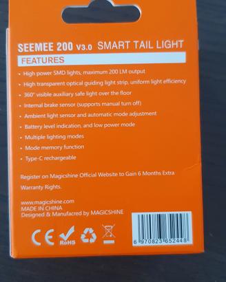 LUCE POSTERIORE  200 V3.0 