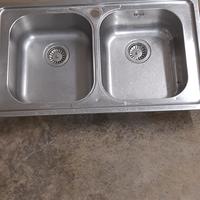 Lavello in acciaio per cucina