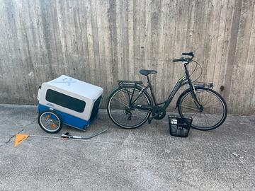 Bicicletta Torpado + Rimorchio