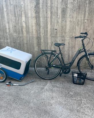 Bicicletta Torpado + Rimorchio