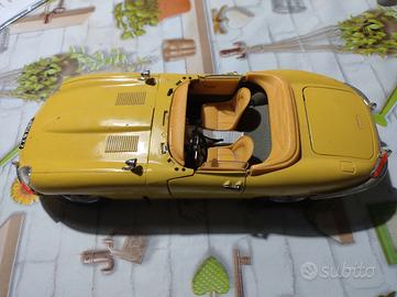 Jaguar decappottabile 1961, Bburago, sca