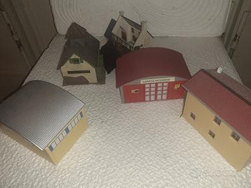 lotto casette modellismo ferroviario h0 