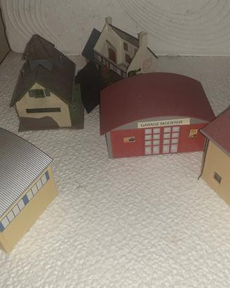 lotto casette modellismo ferroviario h0 
