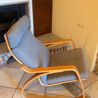 Sedia a dondolo Ikea, nuova