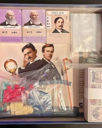 Tesla Vs Edison Gioco da Tavolo