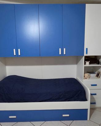 Cameretta doppia con 3 letti stemma Napoli