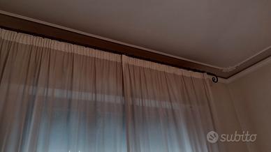 Tenda elegante completa con bastone in ferro