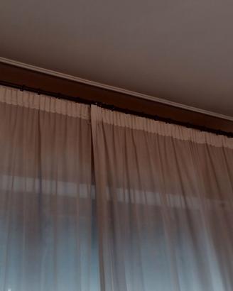 Tenda elegante completa con bastone in ferro