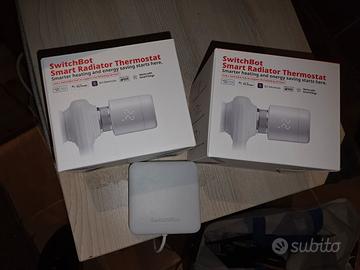 valvole termostatiche switchbot+ hub