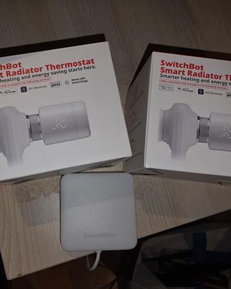 valvole termostatiche switchbot+ hub