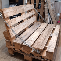 Divano con pallet/bancali