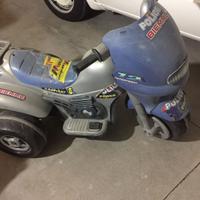 Triciclo elettrico biemme peg perego