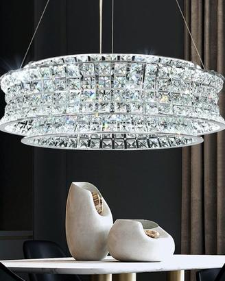 Lampadario moderno di cristallo D.50cm - Classe A
