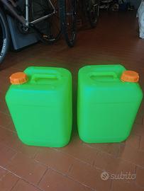 Taniche in plastica da 10 litri