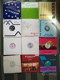 STOCK 18 DISCHI IN VINILE DANCE ANNI 80/90