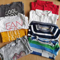 Maglia ,Polo, t-shirt ,felpe varie taglie 62-86 cm