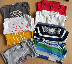 Maglia ,Polo, t-shirt ,felpe varie taglie 62-86 cm