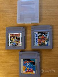 3 giochi nintendo game boy usati