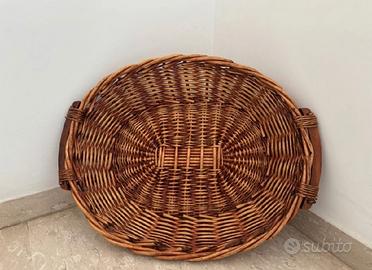 Cesto grande in vimini - 65x54x17cm