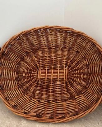 Cesto grande in vimini - 65x54x17cm