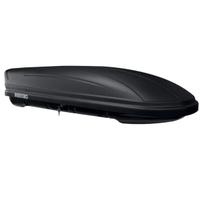 Box baule 400 lt nero + barre per nissan qashqai 