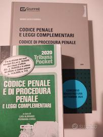 Kit codice penale Giuffrè 2024 e La Tribuna 2020