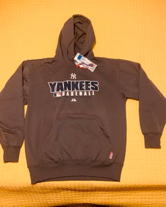 Felpa grigia New York Yankees Baseball MLB