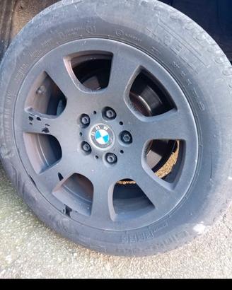 cerchi bmw +gomme (le gomme sono estate) 