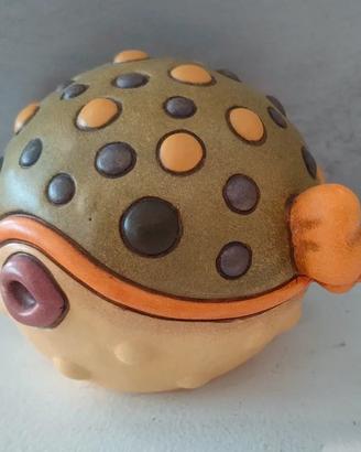 Statuetta in ceramica Thun "Pesce Palla" Nuovo!
