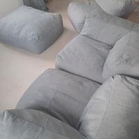 Divano pouf 3 posti