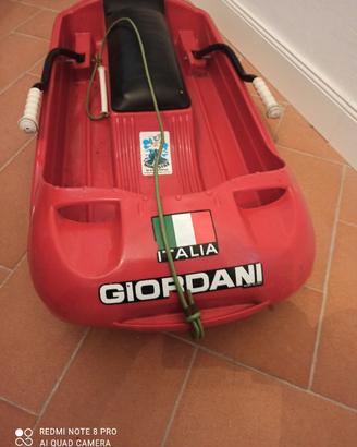 Bob slittino da neve Giordani