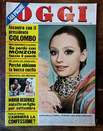 Raffaella Carrà Rivista OGGI 1971 Collection 