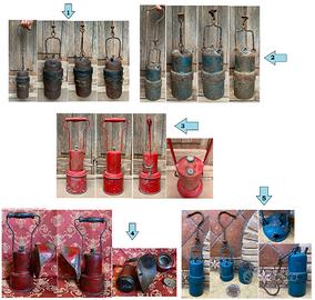 Citalena lampada miniera a carburo acitelene lume