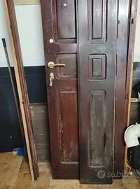 Portoncino ingresso legno