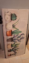 quadro su tela cactus
