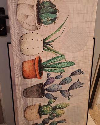 quadro su tela cactus