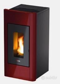 Cadel Stufa A Pellet Air - Sweet3 6,5kW rosso