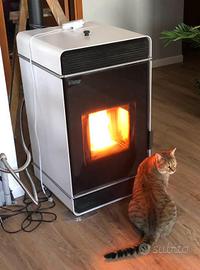 Stufa pellet idro Famar Brevetti Zefira H2O 13kW
