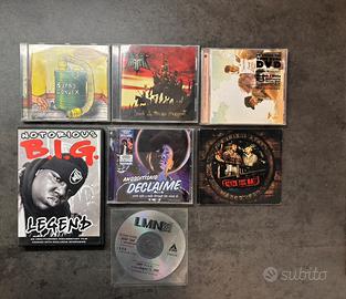 Lotto 7 cd dvd rap usa ita fr notorious big iam