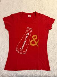 T-shirt  Campari rossa