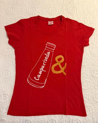 T-shirt  Campari rossa